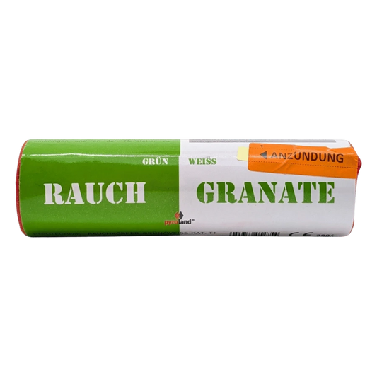 Doppel Rauchgranate - Grün/Weiß