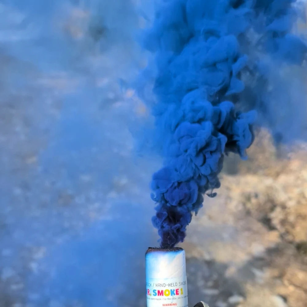 Mr. Smoke Rauchfackel - Blau