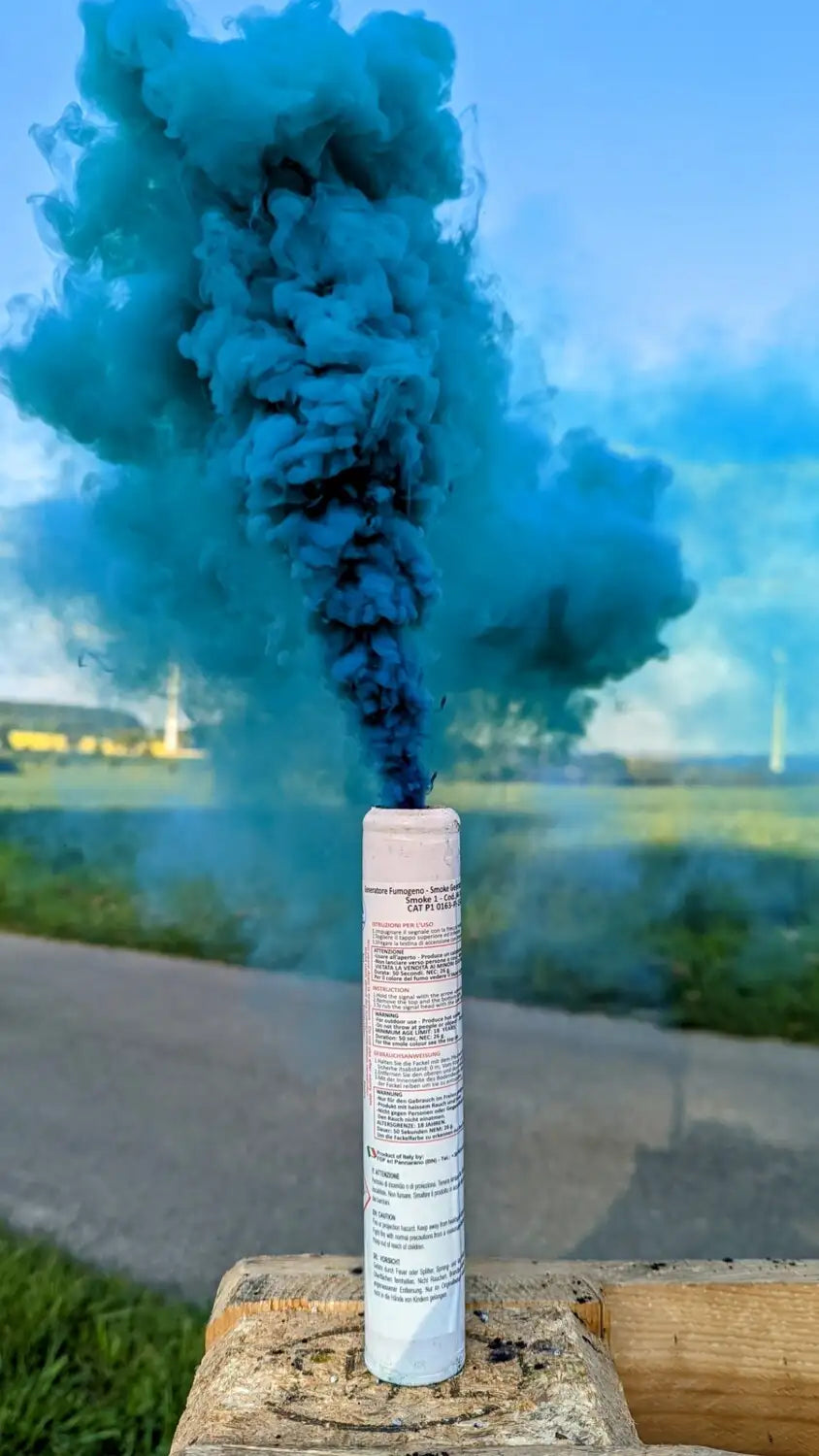 Mr. Smoke Rauchfackel - Hellblau