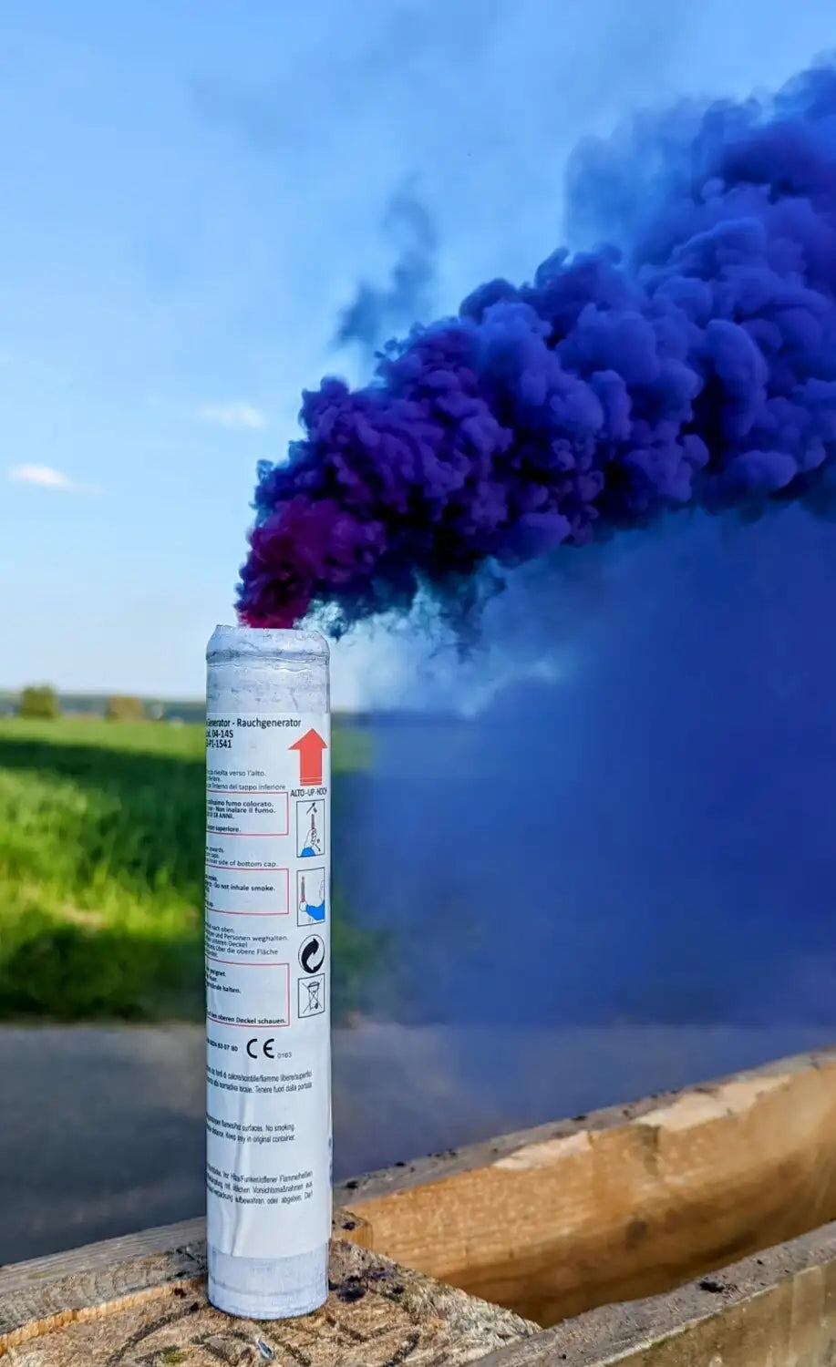 Mr. Smoke Rauchfackel - Violett