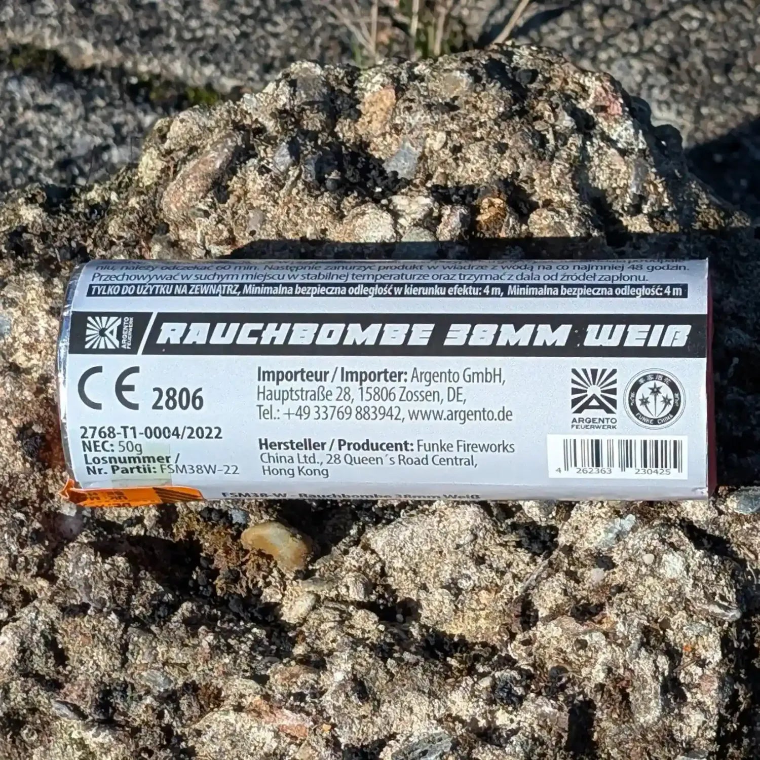 Argento Rauchbombe - weiß