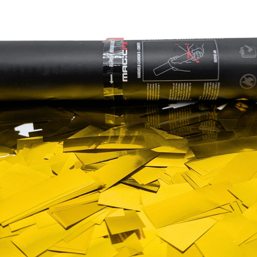 MagicFX Konfettikanone  - Gold Metallic