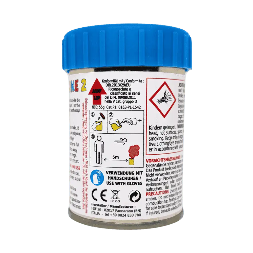 Mr. Smoke 2 Rauchtopf Produktfoto in der Farbe grün vor transparentem Hintergrund