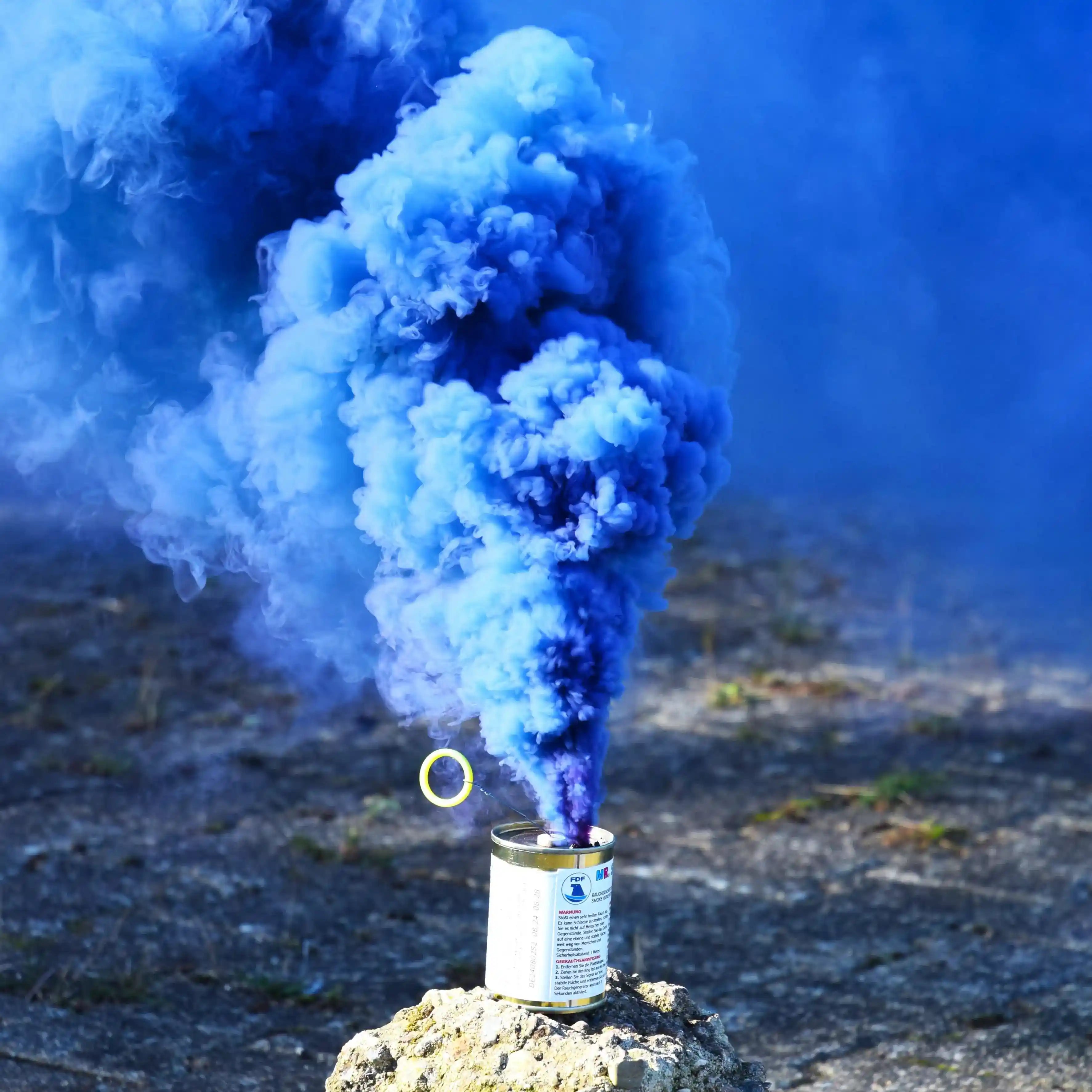 Mr. Smoke Rauchtopf - Blau