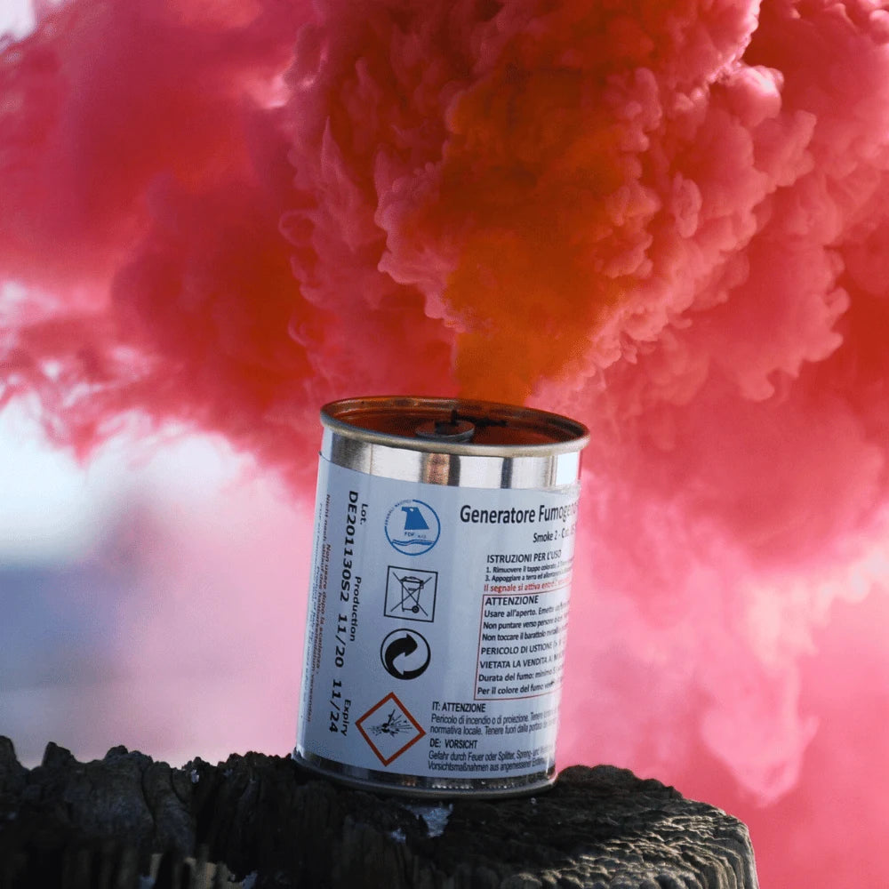 Mr. Smoke Rauchtopf - Rot