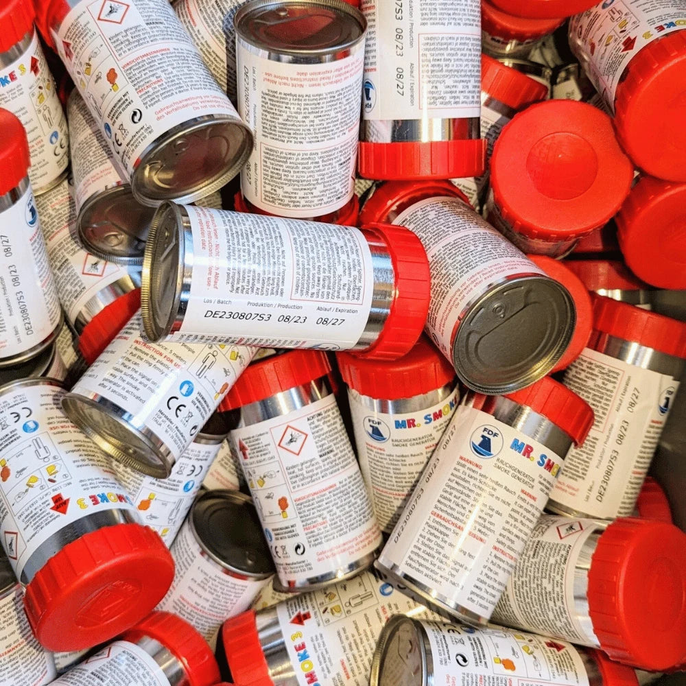 Mr. Smoke Rauchtopf - Rot