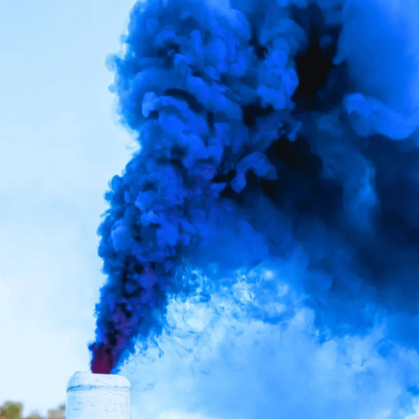 Mr. Smoke Rauchfackel - Blau
