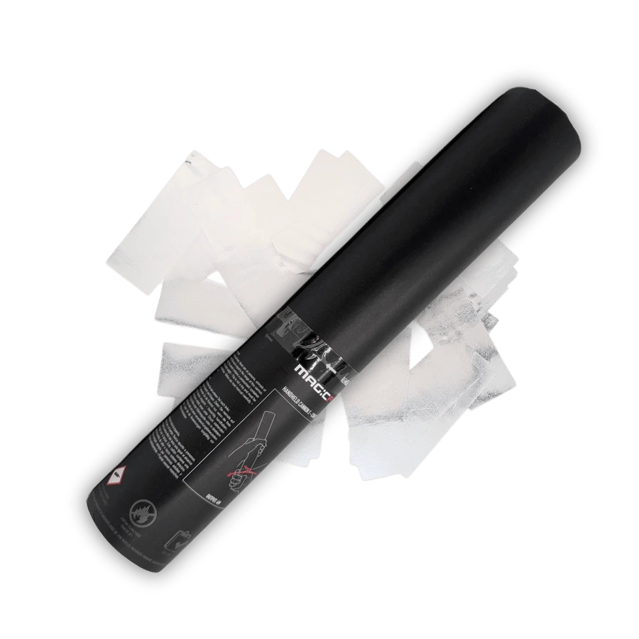 MagicFX Konfettikanone  - Silber Metallic