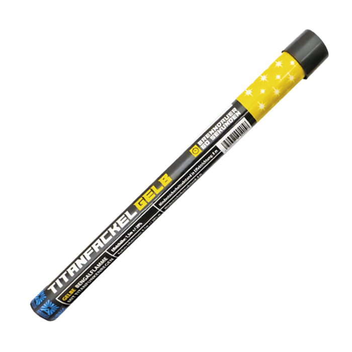 Produktfoto des Titan Bengalo des Herstellers Argento in der Farbe gelb