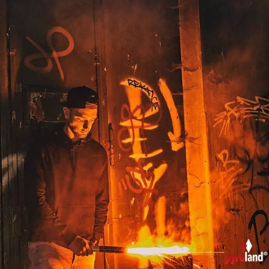 Breslauer Handfeuer - Bengalo gelb